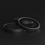 BodyGuardz iPhone Duo Kamera Lens Koruyucu-Black
