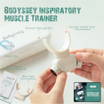 Bodyssey Premium Silikon Ak�ll� Nefes Egzersiz Cihaz�-White