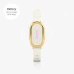 BondTouch 4 Akll Bluetooth Ak Bileklii-White Gold