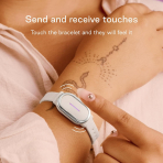 BondTouch 4 Akll Bluetooth Ak Bileklii-White