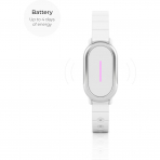 BondTouch 4 Akll Bluetooth Ak Bileklii-White