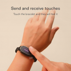 BondTouch 4 Akll Bluetooth Ak Bileklii (ift)-Black Black 