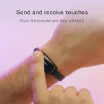 BondTouch Akll Bluetooth Ak Bileklii-White White 