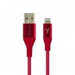 Brydge Lightning Konnektr USB Kablo (1.2M)-Red