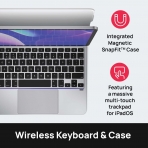 Brydge Max Plus iPad Pro 3.Nesil Klavyeli Klf -Silver
