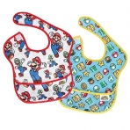 Bumkins Baby Su Geirmez Mama nl (2 Adet/6-24 Ay)-Mario Classic