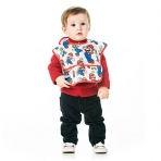 Bumkins Baby Su Geirmez Mama nl (2 Adet/6-24 Ay)-Mario Classic