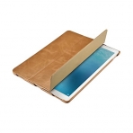 Burkley Case iPad Pro Deri Stand Klf (12.9 in)-Khaki