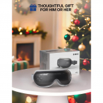 Burrki Bluetooth Destekli Ak�ll� G�z Masaj Aleti-Gray