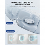 Burrki Bluetooth Destekli Ak�ll� G�z Masaj Aleti-Gray