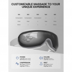 Burrki Bluetooth Destekli Ak�ll� G�z Masaj Aleti-Gray