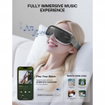 Burrki Bluetooth Destekli Ak�ll� G�z Masaj Aleti-Gray