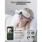 Burrki Bluetooth Destekli Ak�ll� G�z Masaj Aleti-White