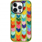 CASETiFY Apple iPhone 14 Pro Klf(MIL-STD-810G)-Polka Daub Hearts