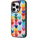 CASETiFY Apple iPhone 14 Pro Max Klf(MIL-STD-810G)-Polka Daub Hearts