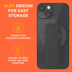 CLCKR MagSafe Uyumlu Standl iPhone 15 Tutucu-Solid 