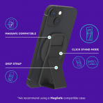 CLCKR MagSafe Uyumlu Standl iPhone 15 Tutucu-Solid 