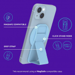 CLCKR MagSafe Uyumlu Standl iPhone 15 Tutucu-Light Blue