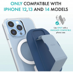 CLCKR MagSafe Uyumlu Standl iPhone 15 Tutucu-Dark Blue