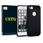 CSTG Apple iPhone 7 Resilient Ultimate Protection Klf-Black