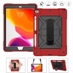 CWNOTBHY iPad 360 Derece Dnebilen Klf (10.2 in)(7. Nesil)-Red