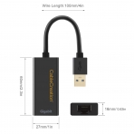 CableCreation USB to RJ45 Gigabit Ethernet Adaptr