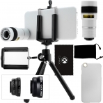 CamKix Apple iPhone 6 / 6S Kamera Lens Seti-White