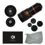 CamKix Apple iPhone 6 / 6S Kamera Lens Seti-Black
