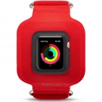 Camyse Apple Watch Velkro Kol Kay (38mm)-Red