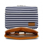 Canvaslife MacBook Air Su Geirmez anta (13-13.3 in)-Breton Stripe