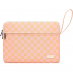 Canvaslove Laptop �antas� (15 in�)-Orange Grid With Strap