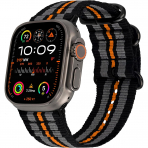 Carterjett Apple Watch Uyumlu Hiking Trail Nato Kay��-Racing Stripe