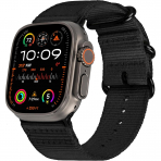 Carterjett Apple Watch Uyumlu Hiking Trail Nato Kay��-Black