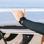 Carterjett Apple Watch Uyumlu Hiking Trail Nato Kay��-Black