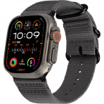 Carterjett Apple Watch Uyumlu Hiking Trail Nato Kay��-Casper Gray