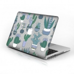 Cas Graphique Macbook Air Klf (13 in)-Green Cacti