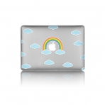 Cas Graphique Macbook Air Klf (13 in)- Rainbow on Cloud