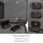 CaseCrown Apple MacBook Pro / Macbook Air Dzenleyici Kol antas (13 in)-Chorcoal