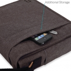 CaseCrown MacBook Air Kanvas Omuz antas (11 in)-Brown