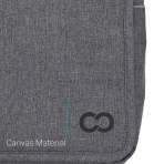 CaseCrown MacBook Air Kanvas Omuz antas (11 in)-Charcoal Gray