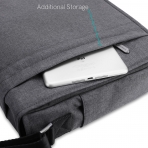 CaseCrown MacBook Air Kanvas Omuz antas (13 in)-Charcoal gray