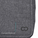 CaseCrown MacBook Air Kanvas Omuz antas (13 in)-Charcoal gray