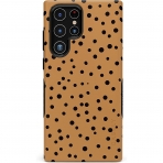 Casely Samsung Galaxy S22 Ultra K�l�f (MIL-STD-810G)-Dotted Animal
