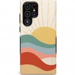Casely Samsung Galaxy S22 Ultra K�l�f (MIL-STD-810G)-Here Comes The Sun