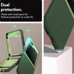 Caseology Samsung Galaxy Z Flip 5 Silikon Klf-AVO Green