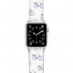 Casetify Apple Watch Kay (42mm)-Pastel Blue Bicycle