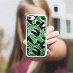 Casetify iPhone 7 Ultra Slim Fit Desenli Klf-Banana leaf Pattern