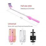 Cellways Bluetooth Selfie ubuu/Tripod Stand-Pink