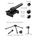 Cellways Bluetooth Selfie ubuu/Tripod Stand-Black