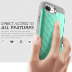 Clayco Apple iPhone 8 Plus Hera Serisi Klf-Green